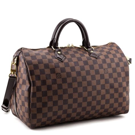 louis vuitton damier ebene speedy 35 bandouliere|louis vuitton speedy bandouiller 25.